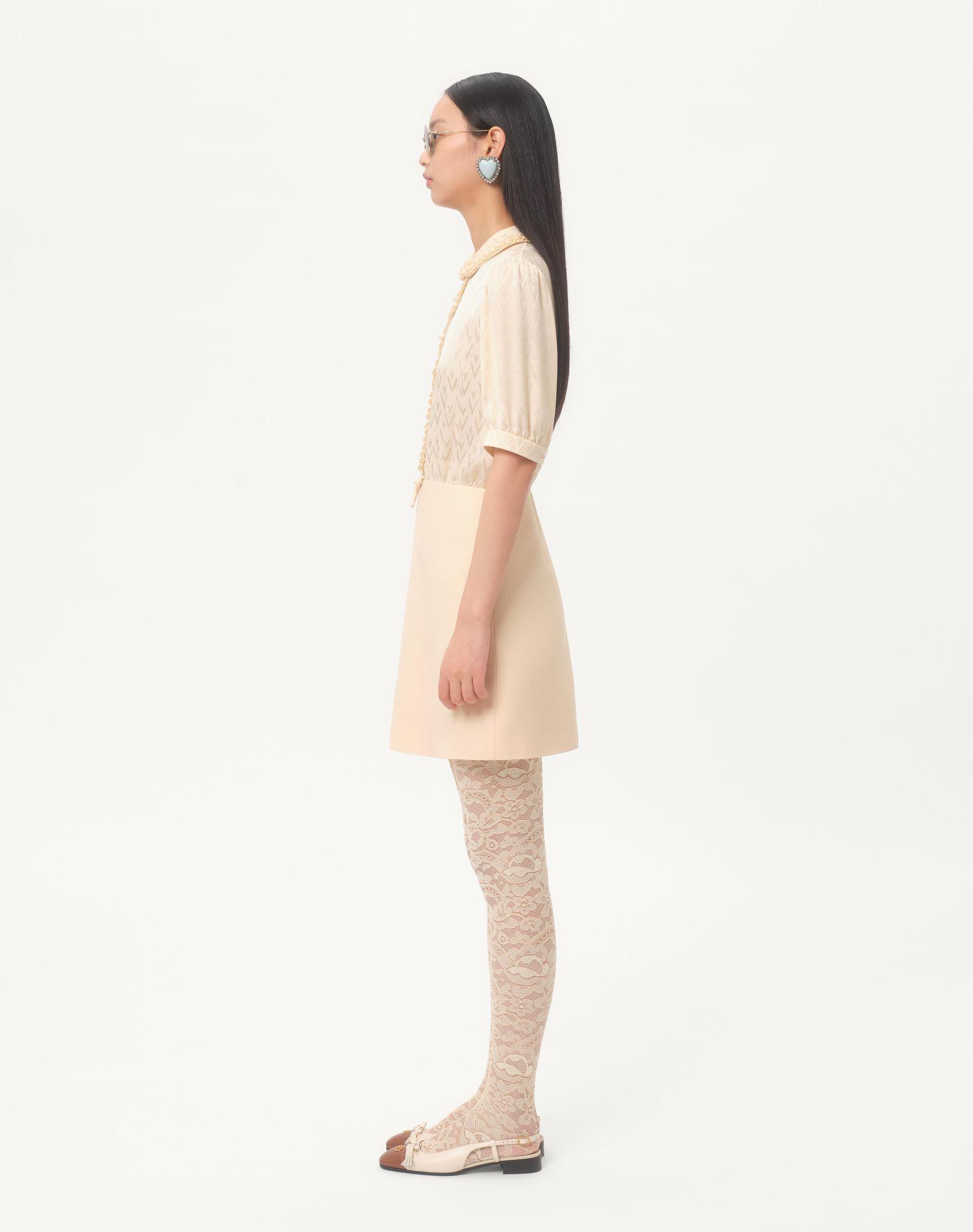 Crepe Couture Short Dress  Product Image