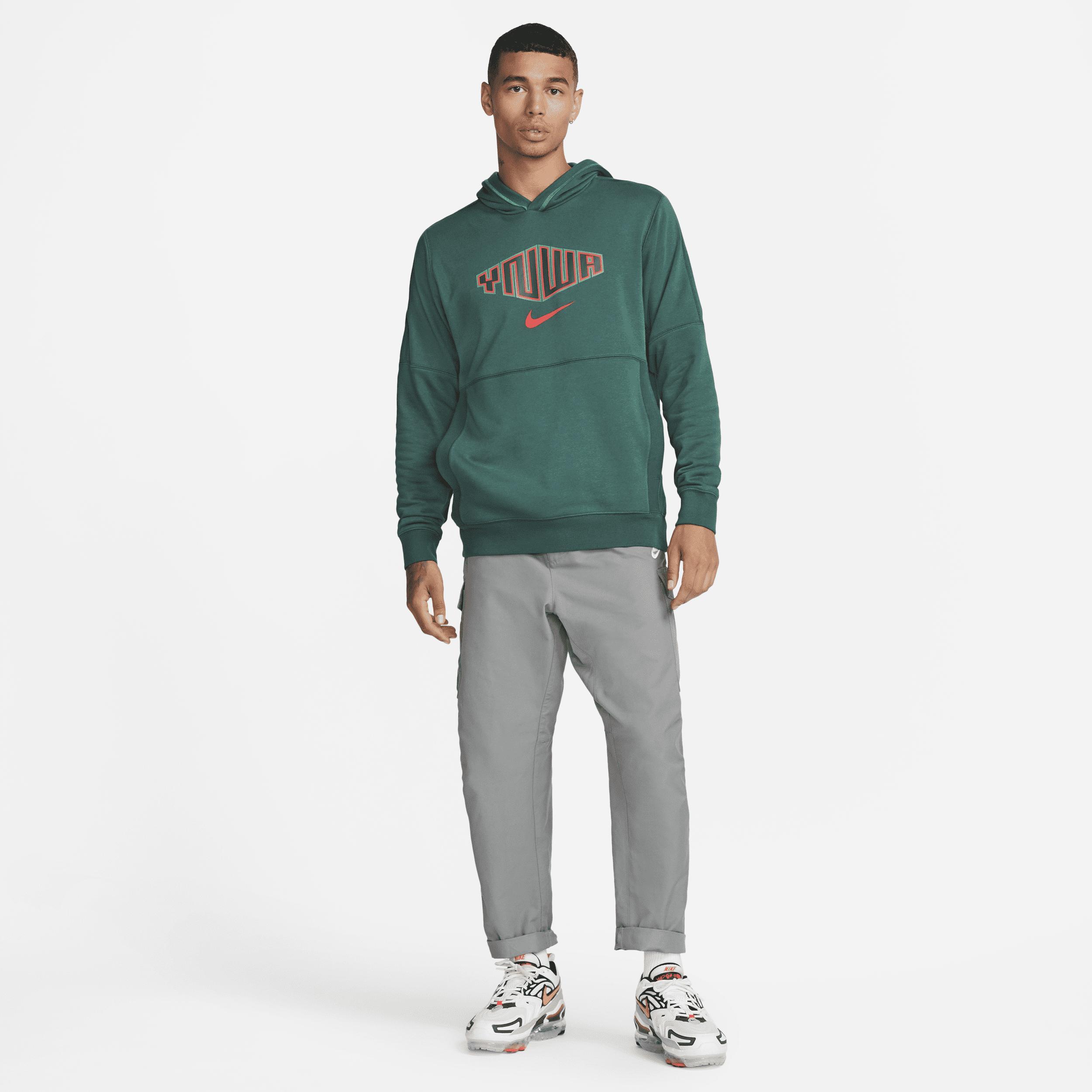 Mens Nike Teal Liverpool Travel Fleece Pullover Hoodie Product Image