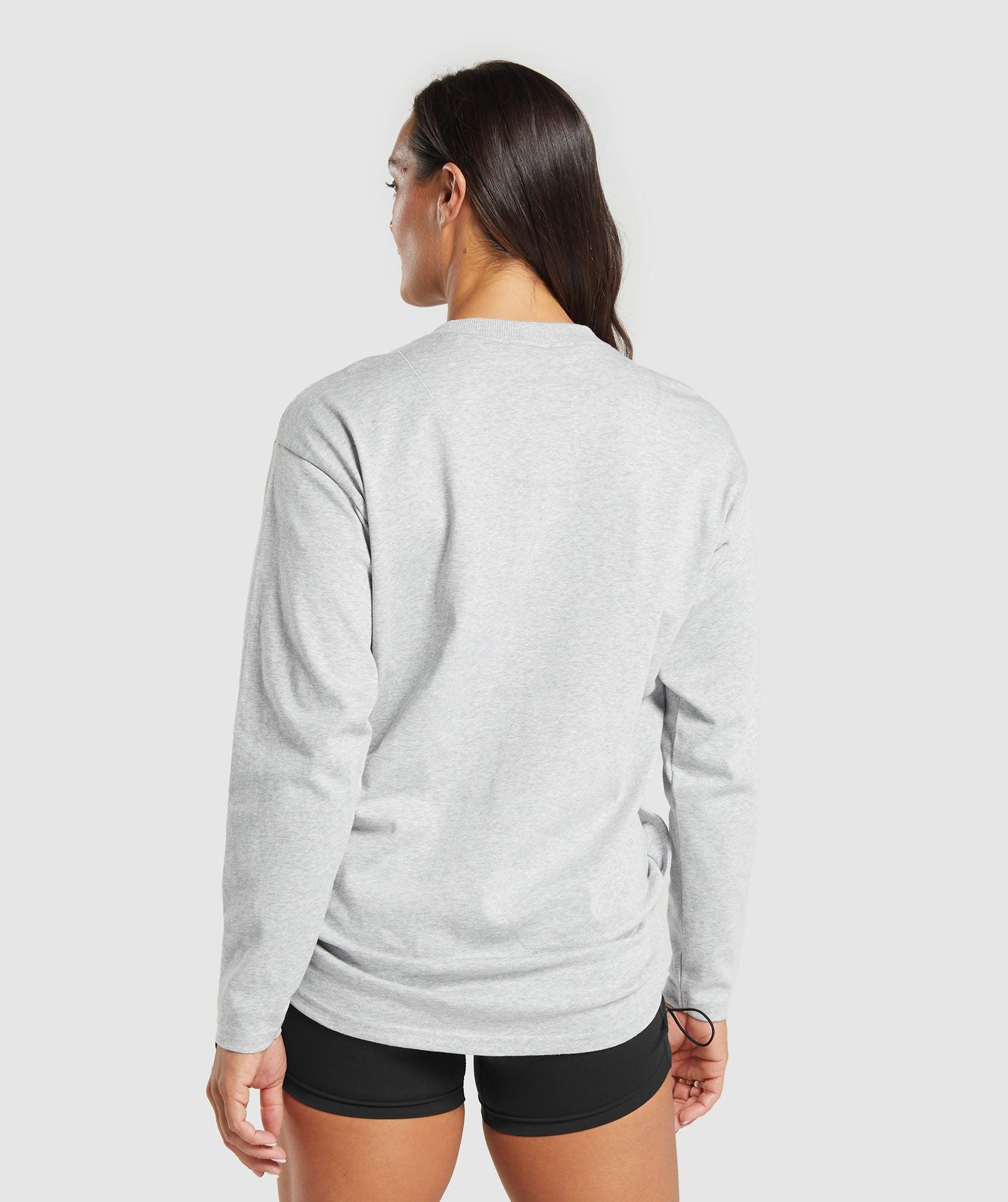 Heavyweight Cotton Long Sleeve Top Product Image