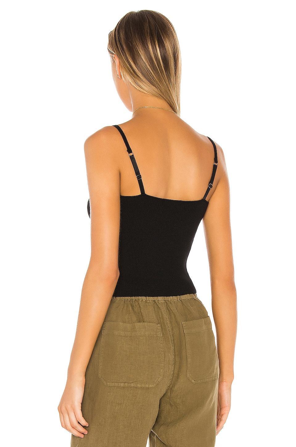 Fashioned Rib Deep V Tank Product Image