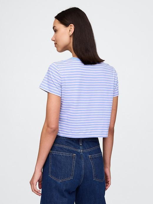 Organic Cotton VintageSoft Cropped T-Shirt Product Image