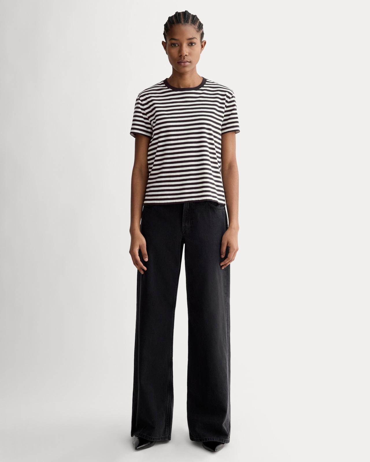 Womens Box-Cut T-Shirt in Essential Cotton by Everlane Product Image
