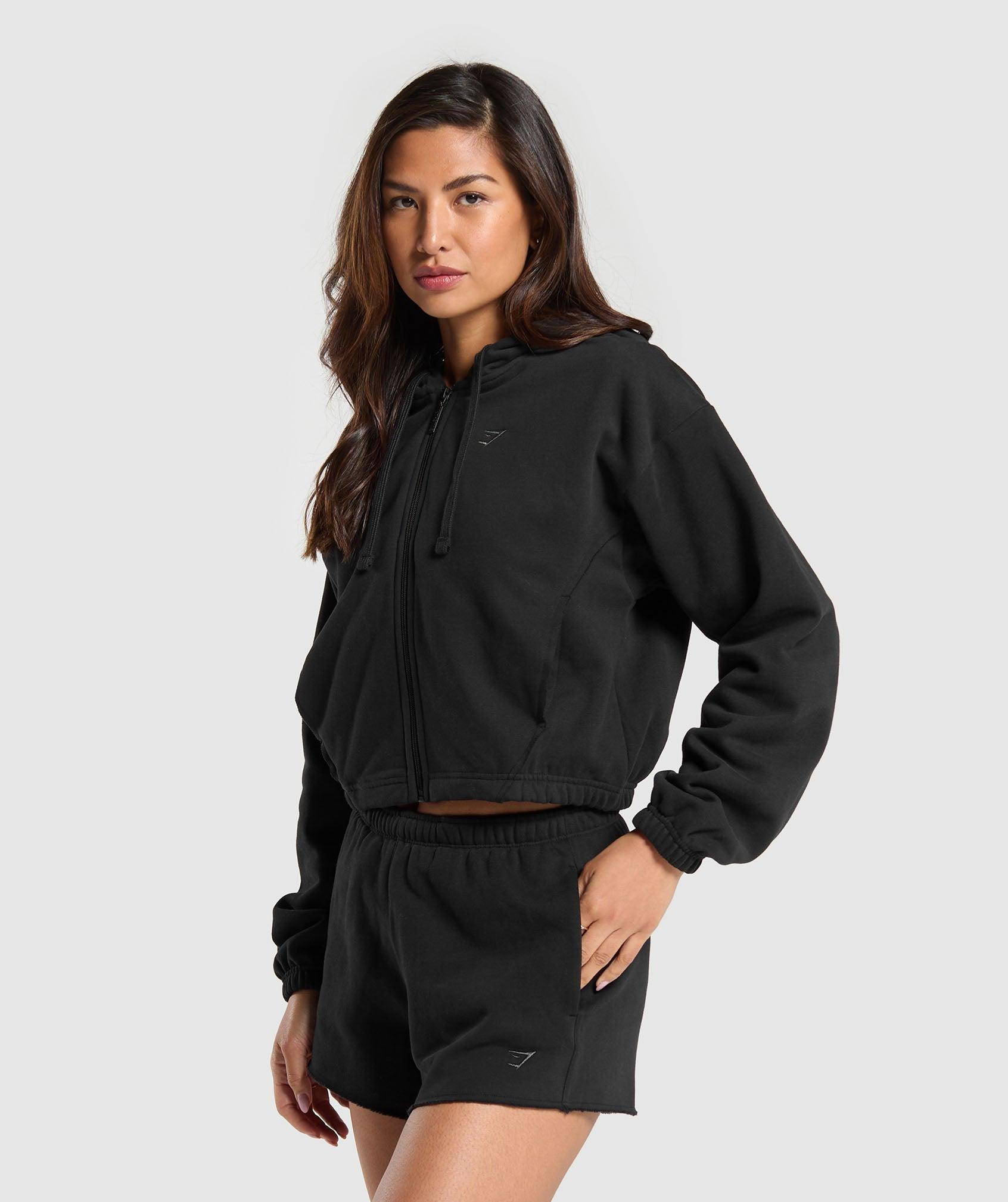 Fleece Zip Hoodie Product Image