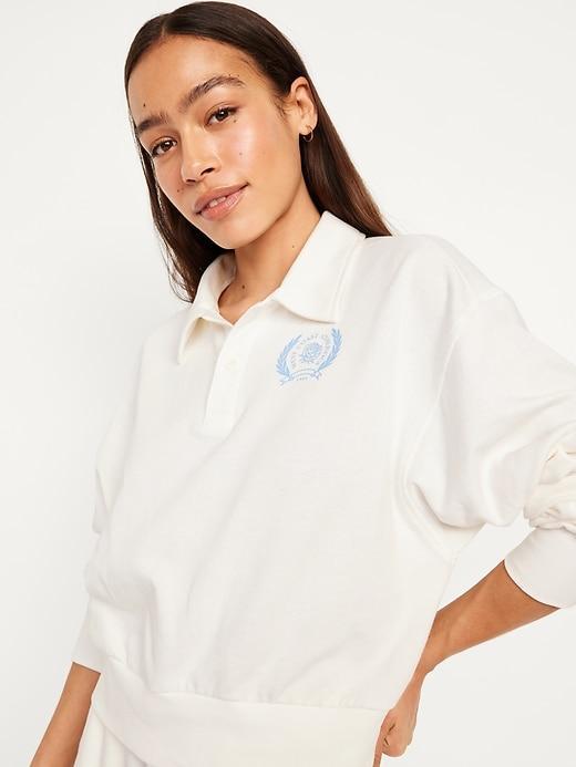 French Terry Graphic Pullover Product Image