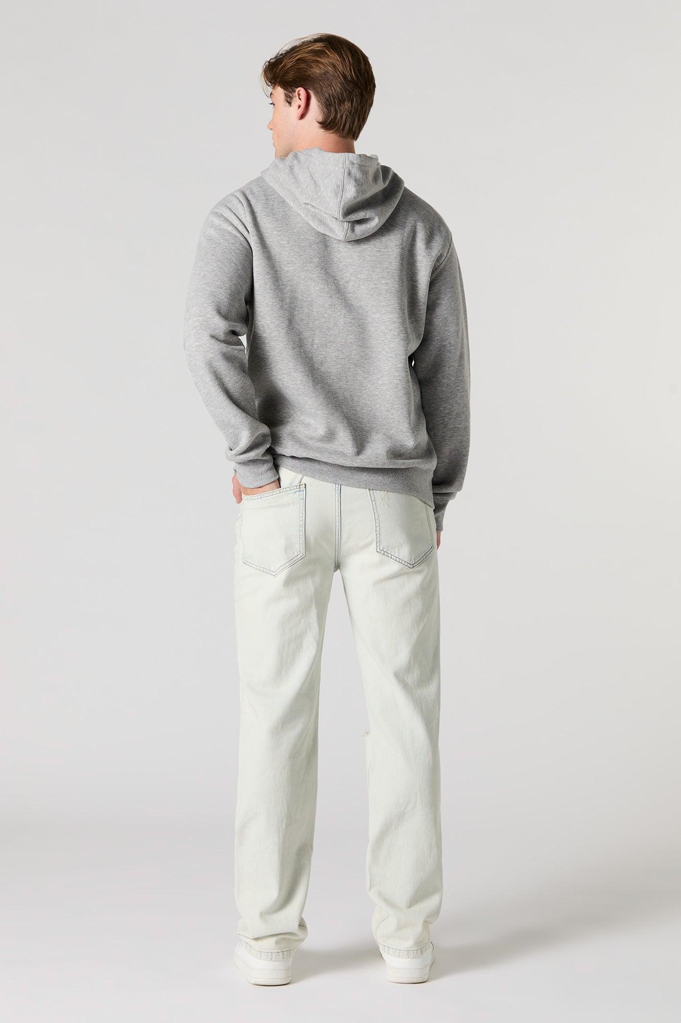 Heavy Distressed Straight Leg Jean Male Product Image