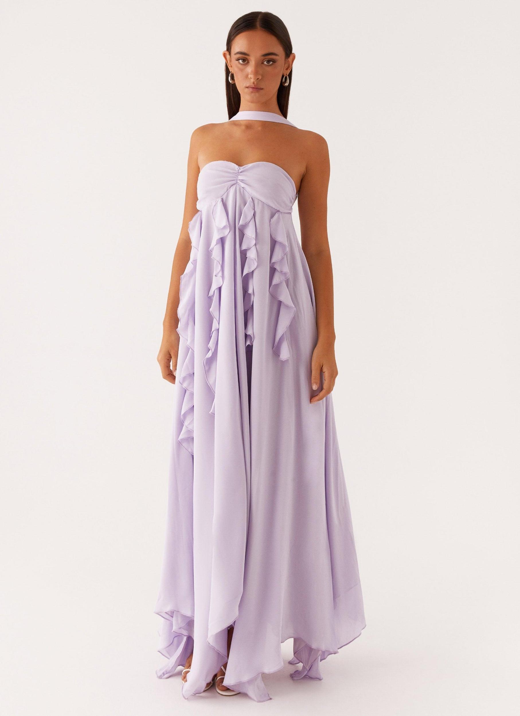 Florence Maxi Dress - Lilac Product Image