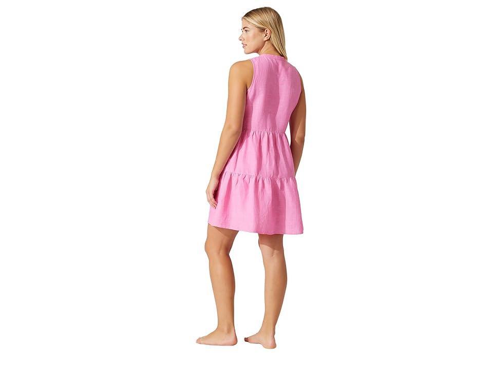 St Lucia Sleeveless Tiered Mini Dress Product Image
