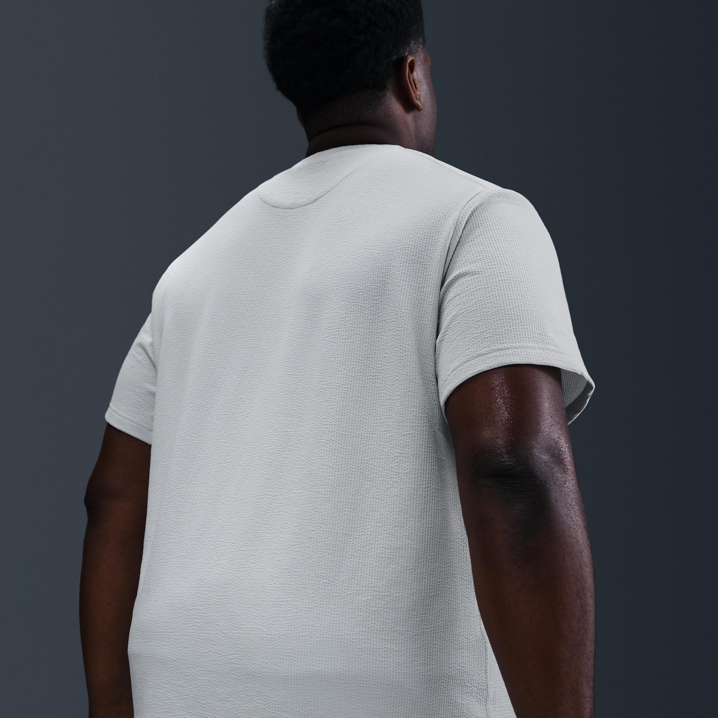 Nike Men's Primary Dri-FIT Seersucker Short-Sleeve Versatile Top Product Image