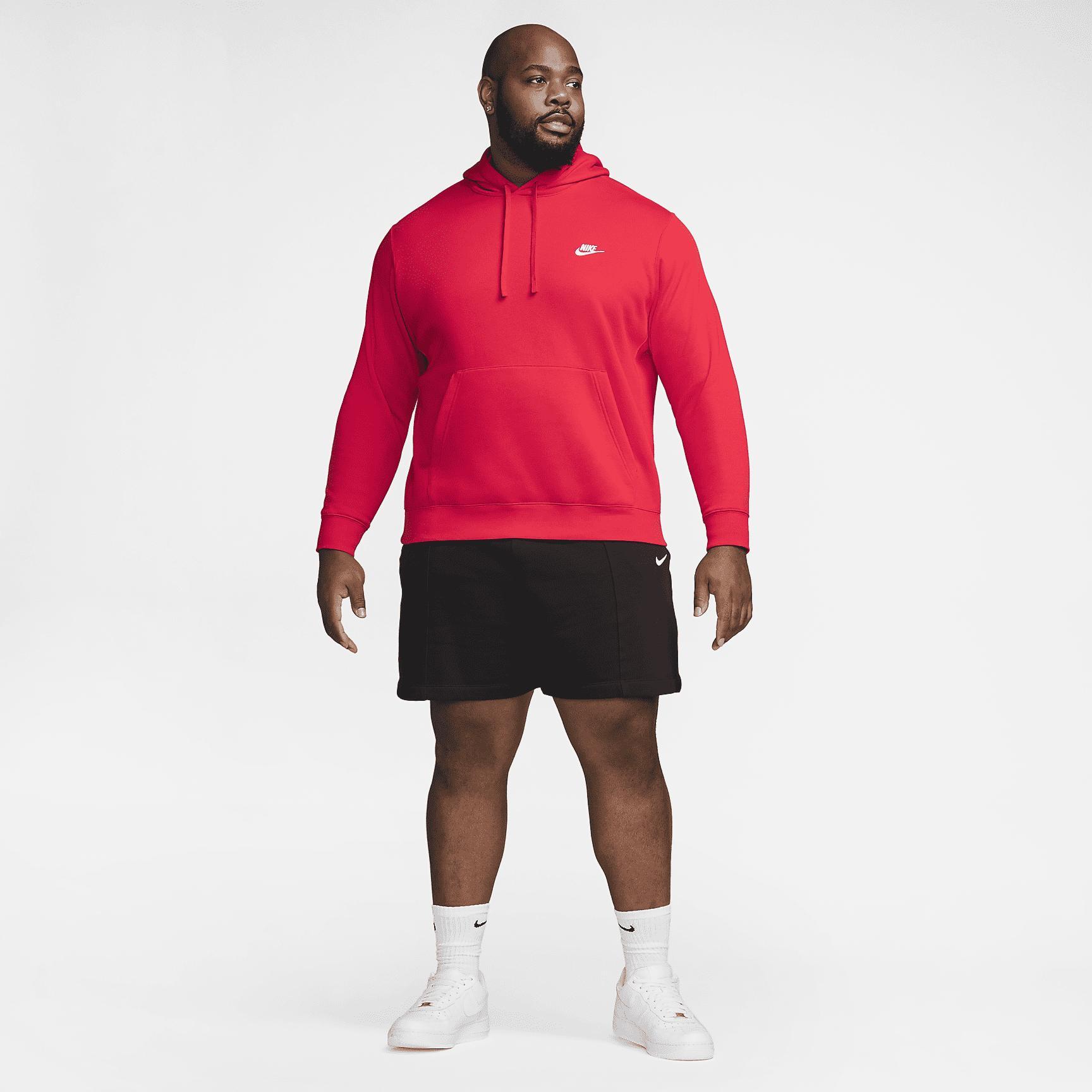 Nike Club Fleece hoodie heather Product Image