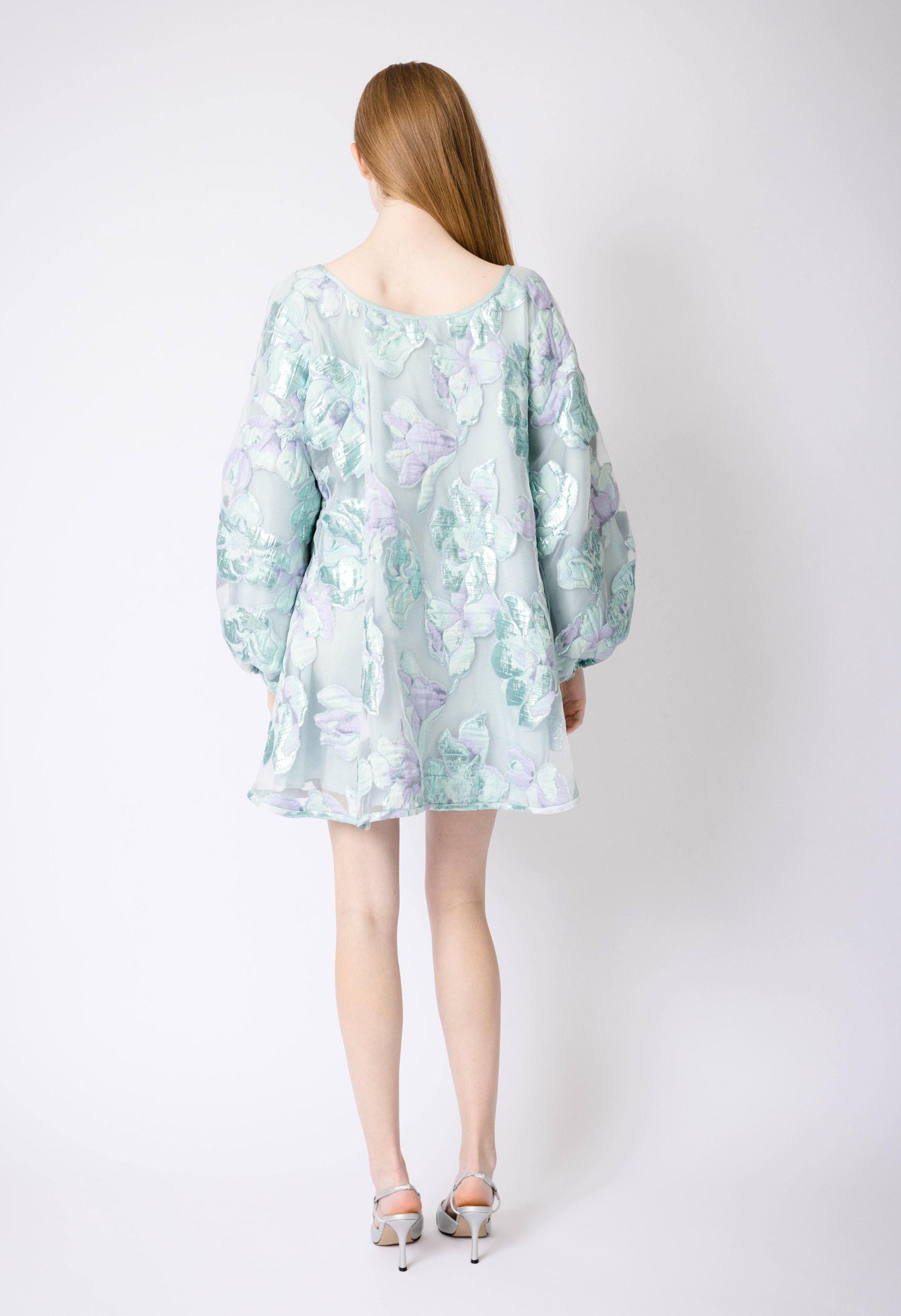 Good Luck Dress In Sky Blue Product Image