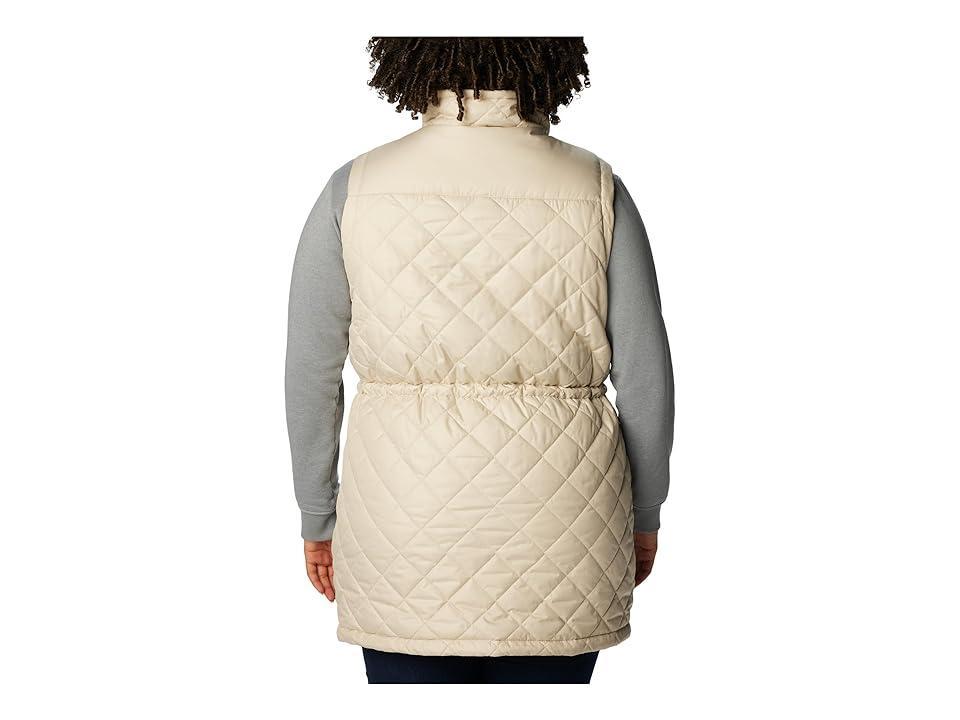 Columbia Plus Size Copper Crest Mid Vest (Dark Stone) Women's Clothing Product Image