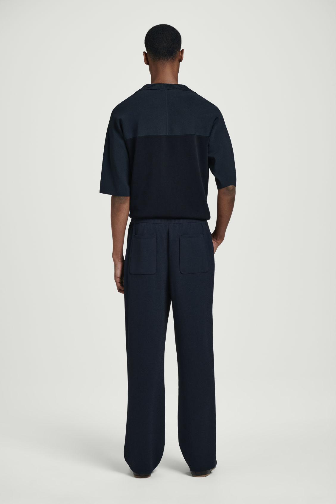 DOUBLE-FACED TRACK PANTS Product Image