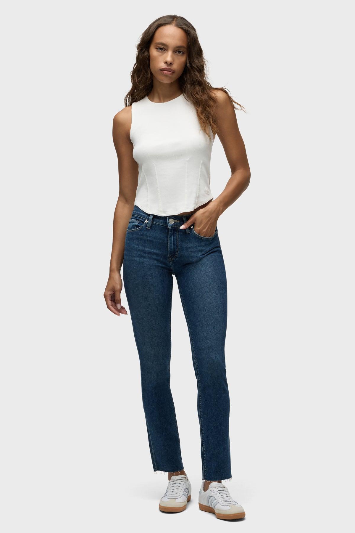Nico Mid-Rise Straight Jean Female Product Image