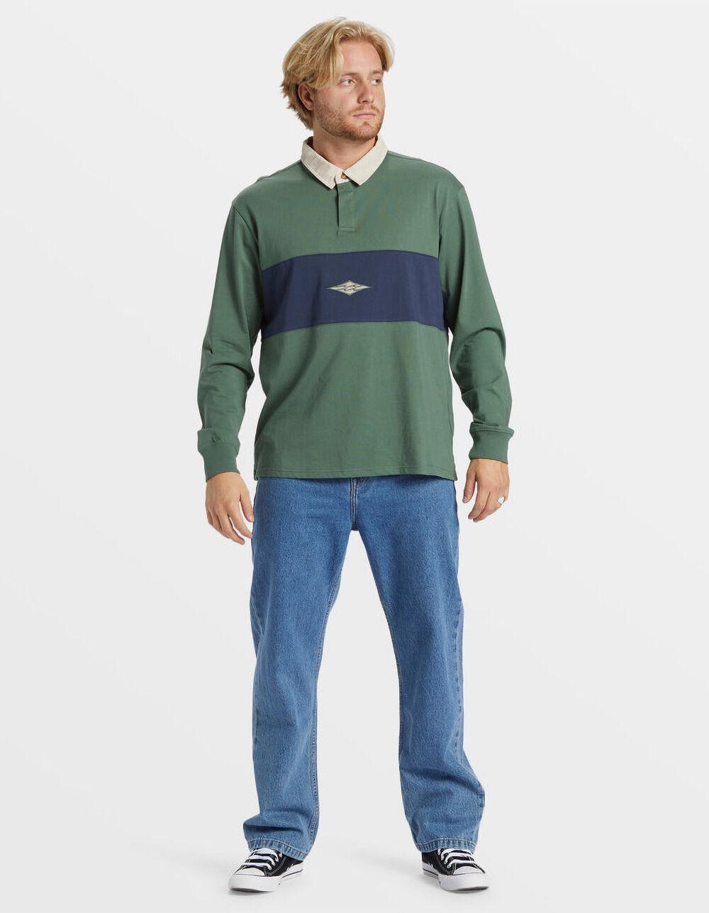 BILLABONG Neutron Mens Long Sleeve Polo Shirt Product Image