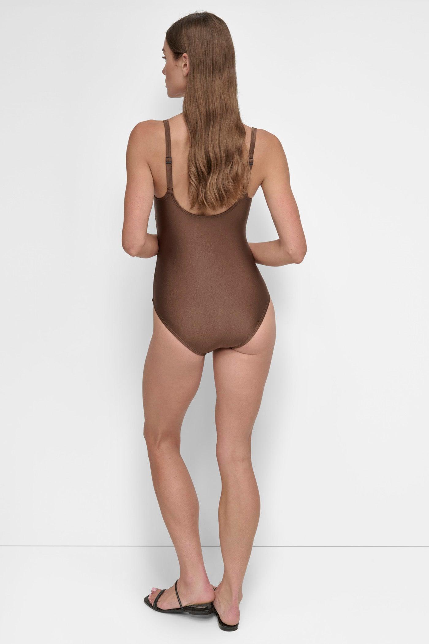 TWIST WRAP-EFFECT ONE PIECE Product Image