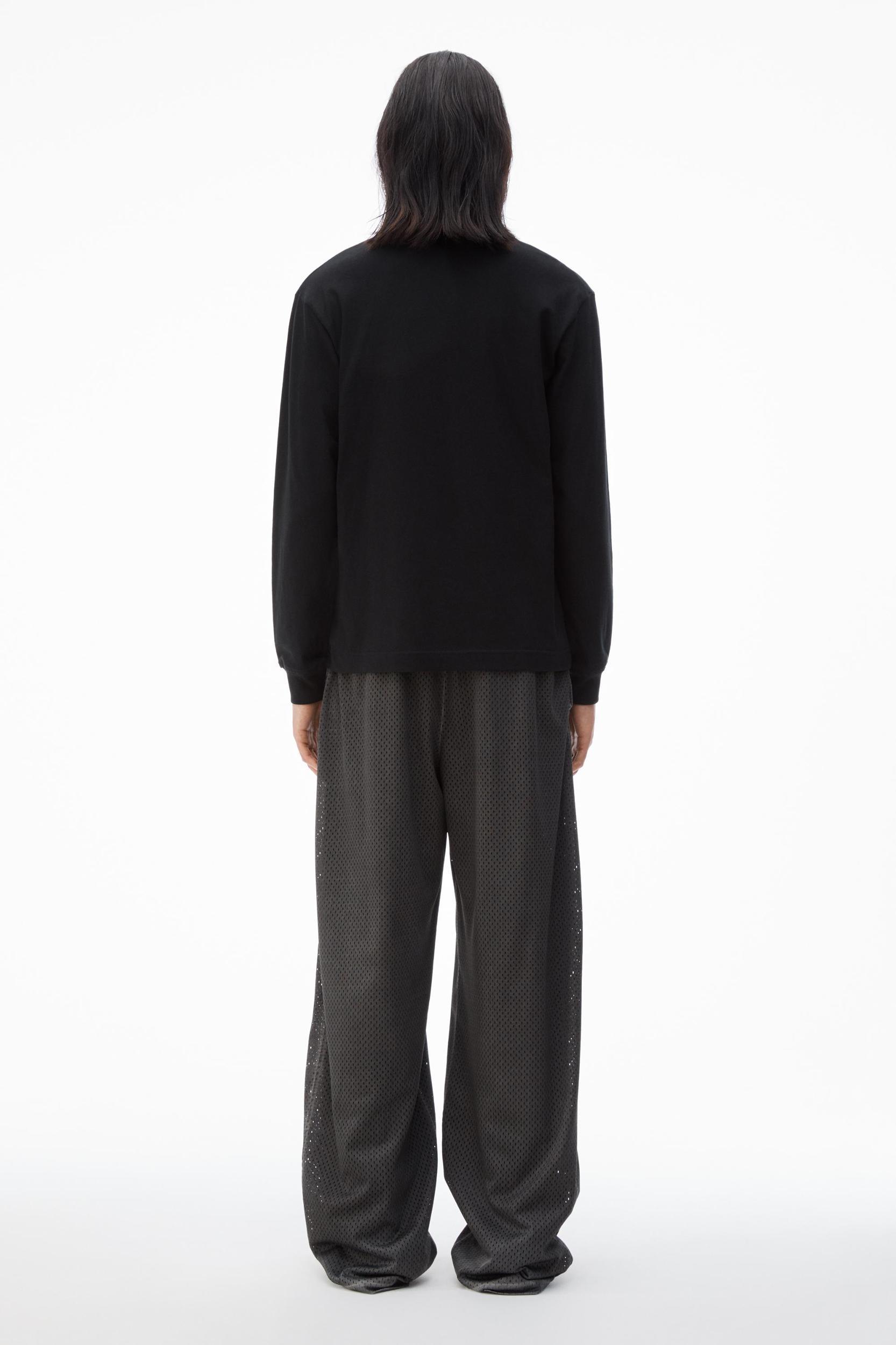 Unisex Long Sleeve Tee In High Twist Jersey Product Image
