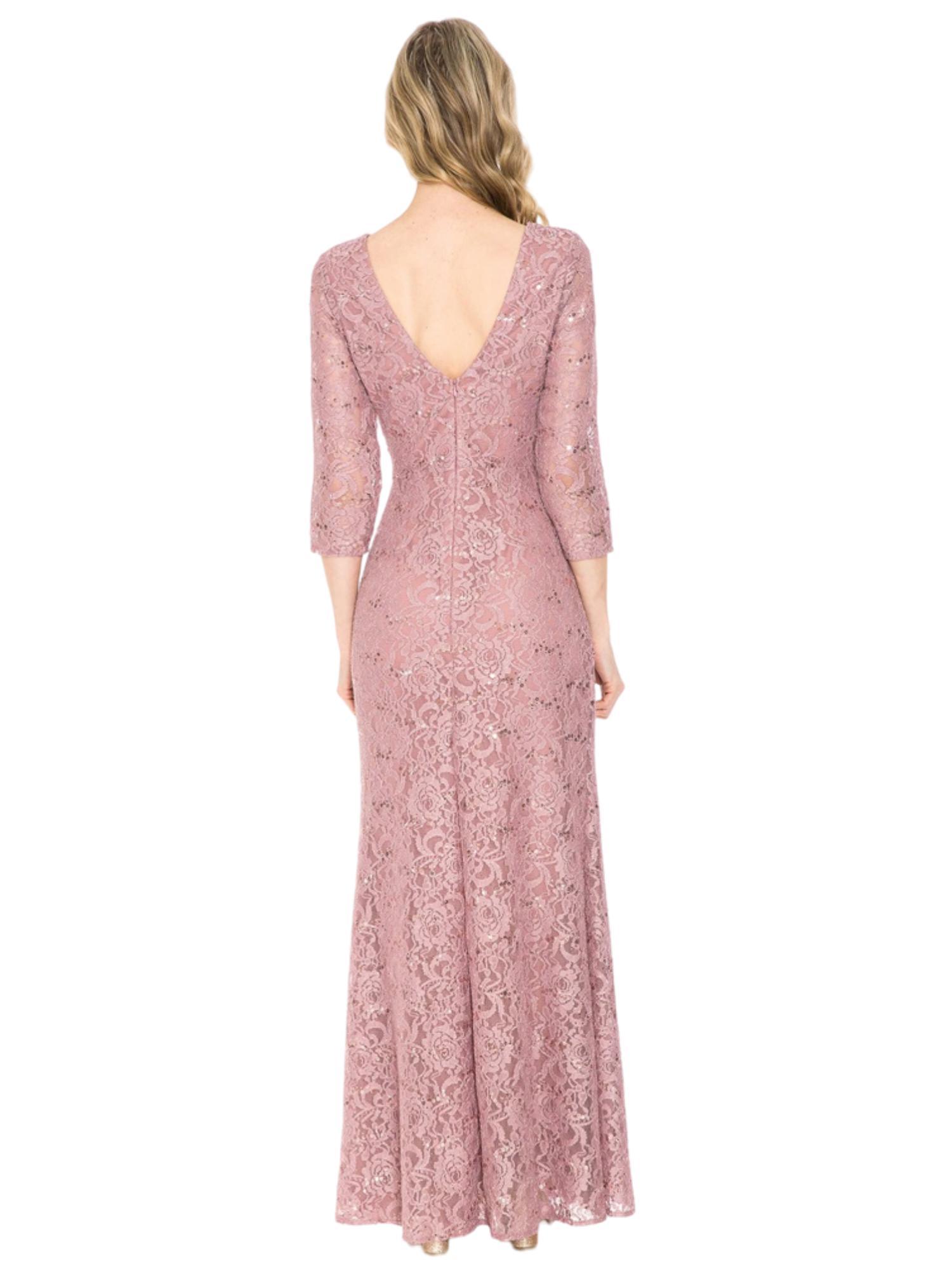 Lenovia Ruched Lace Dress Product Image