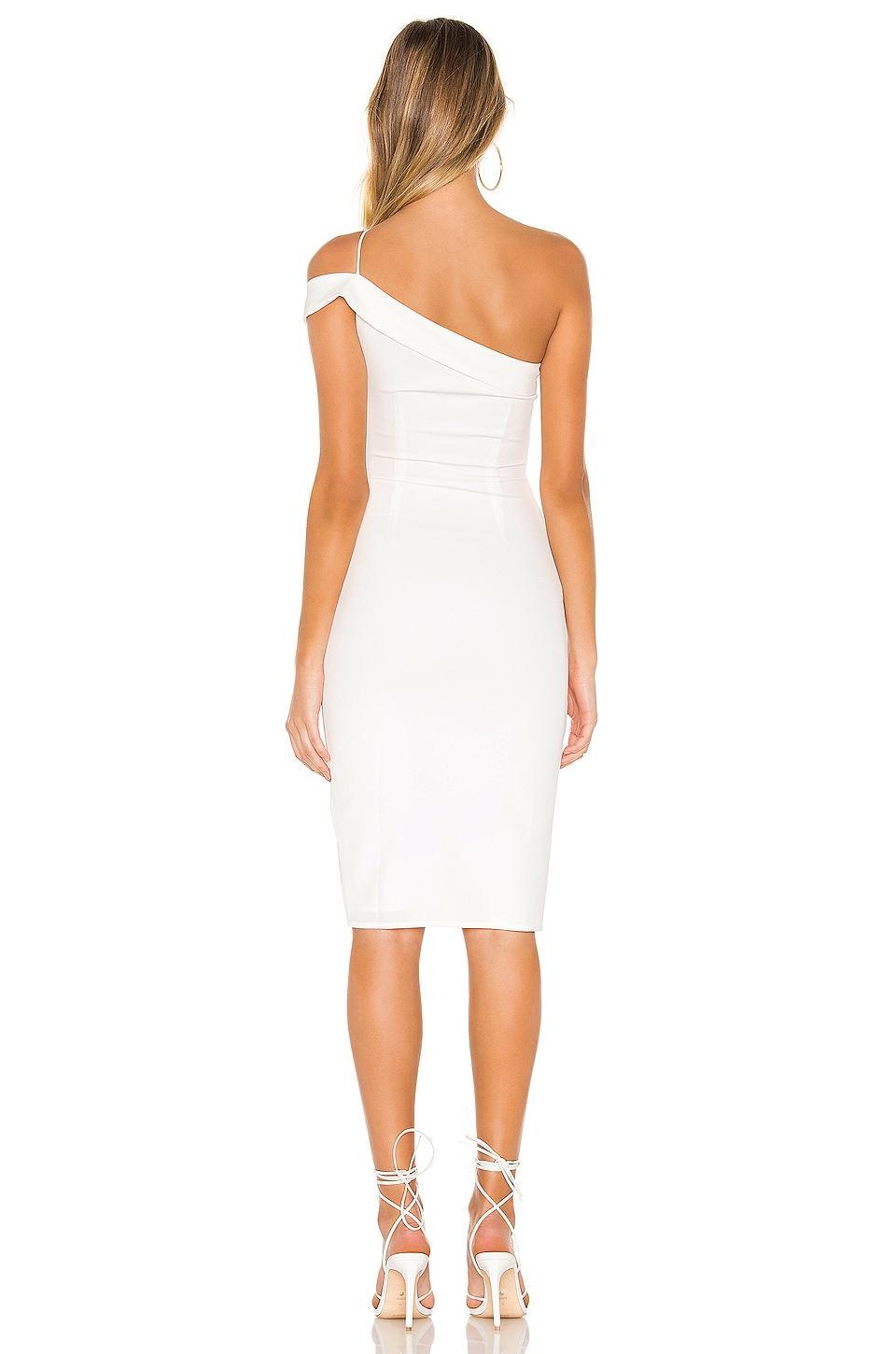 Jillian Asymmetric Midi Dress superdown Product Image