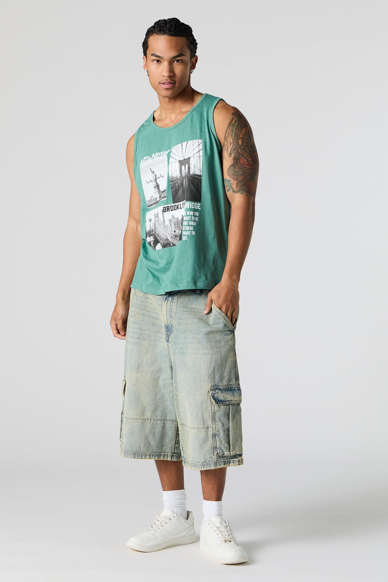 New York Graphic Tank Male Product Image