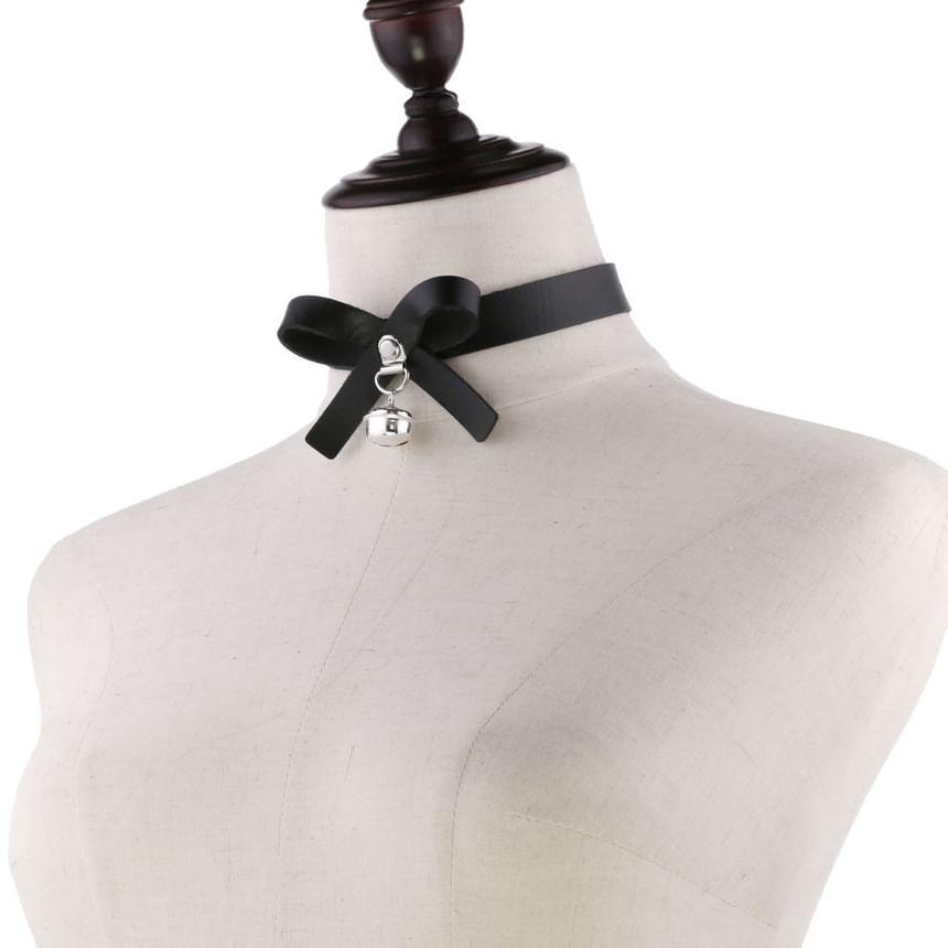 Ribbon Lock Choker Product Image