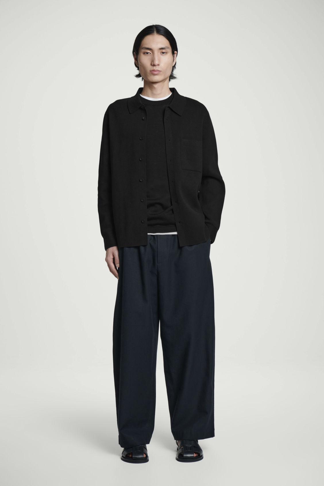 MILANO-KNIT COTTON SHIRT Product Image