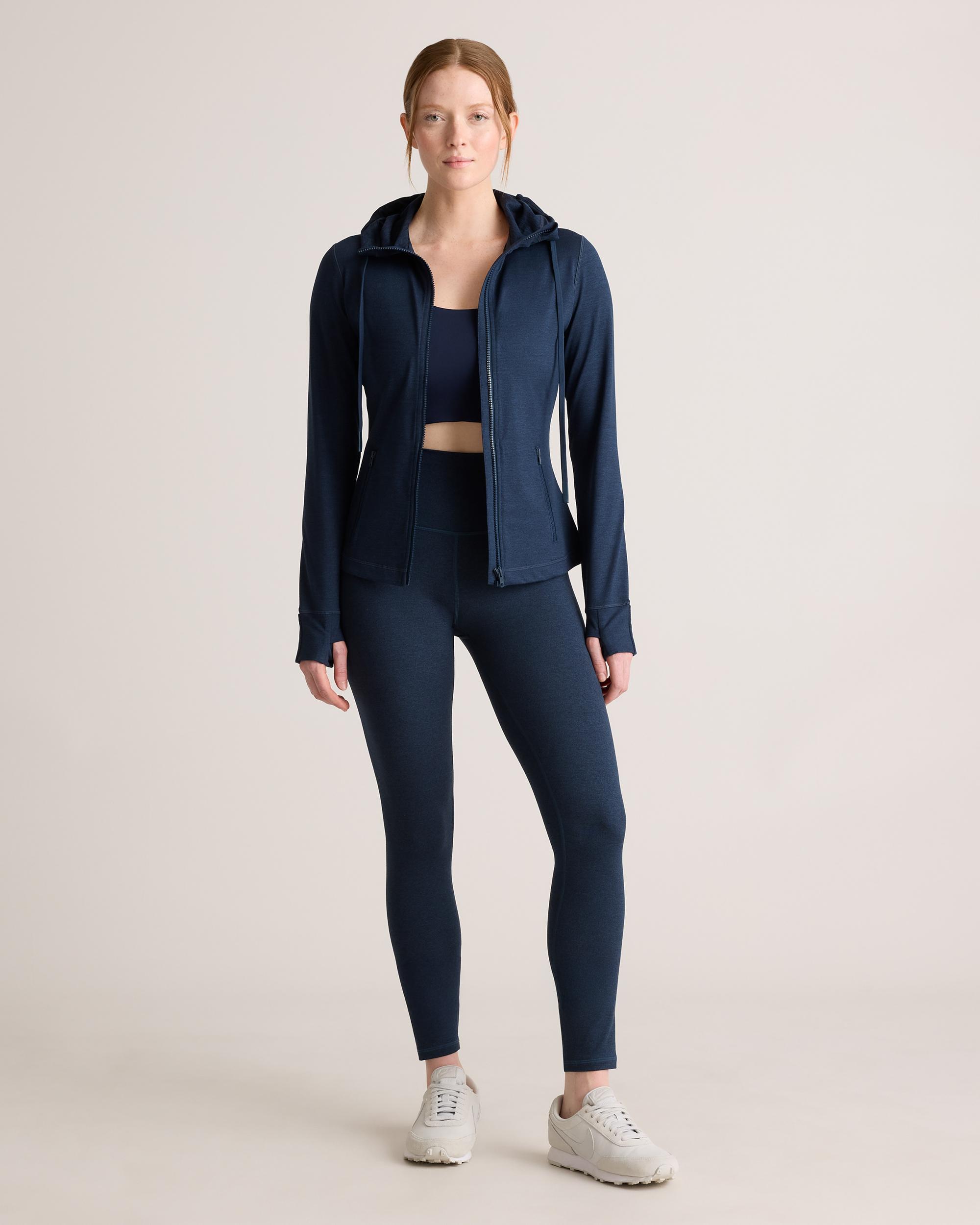 Quince | Women's Ultra-Soft Slim Fit Hooded Jacket Size XS, Polyester Product Image