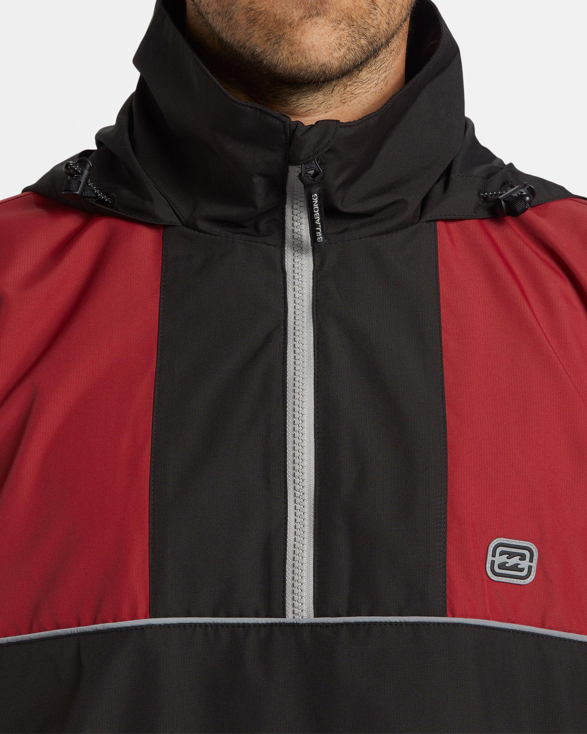 Spec 73 Windswell Half-Zip Windbreaker - Dusty Red Male Product Image