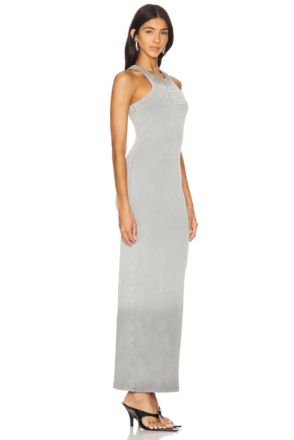 Distressed Edge Maxi Dress Alexander Wang Product Image