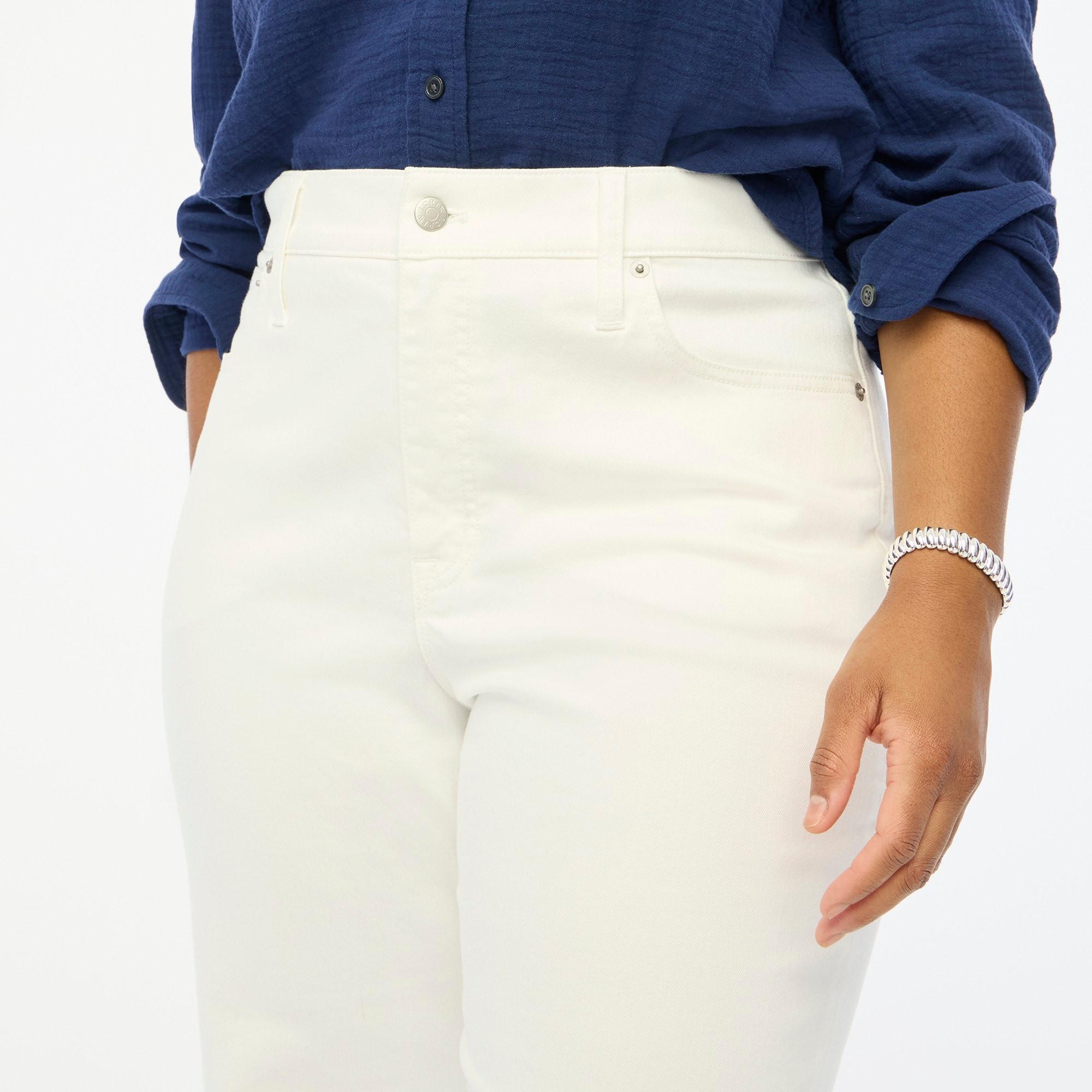 Wide-leg crop jean in all-day stretch Product Image