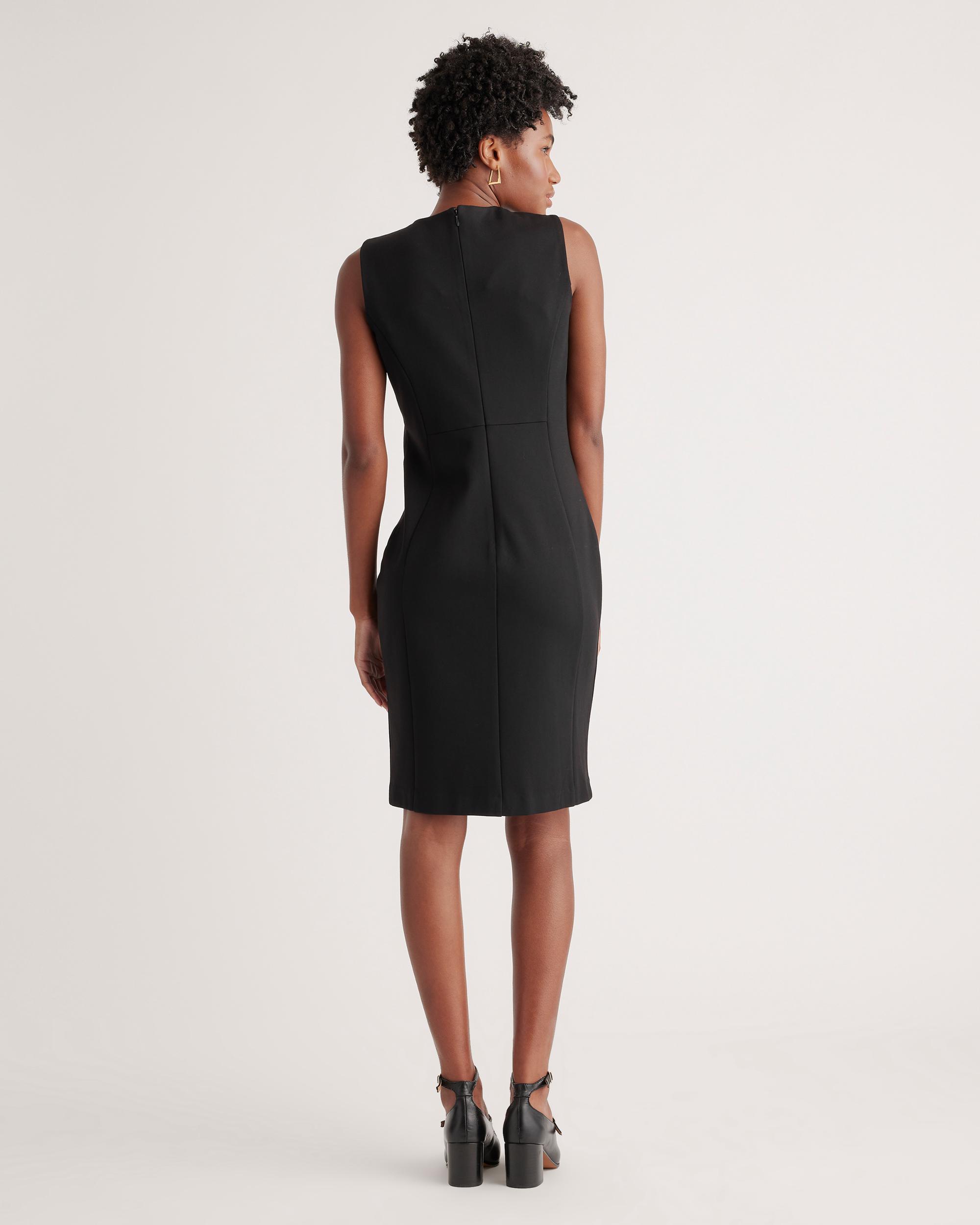 Quince | Women's Ultra-Stretch Ponte Sleeveless Dress Size XS, Rayon Product Image