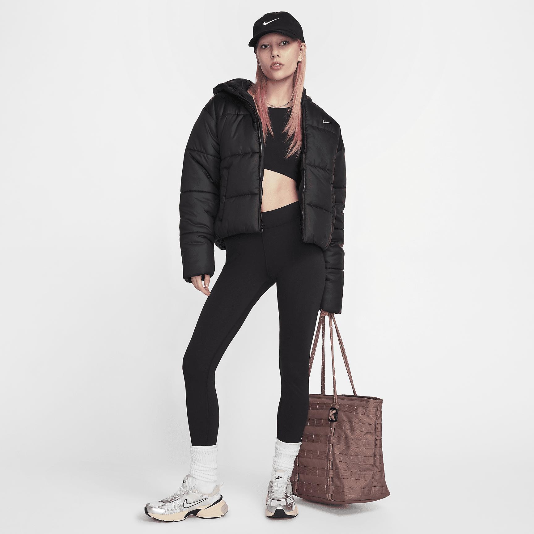 Nike Sportswear Classic Puffer Women's Therma-FIT Loose Hooded Jacket Product Image