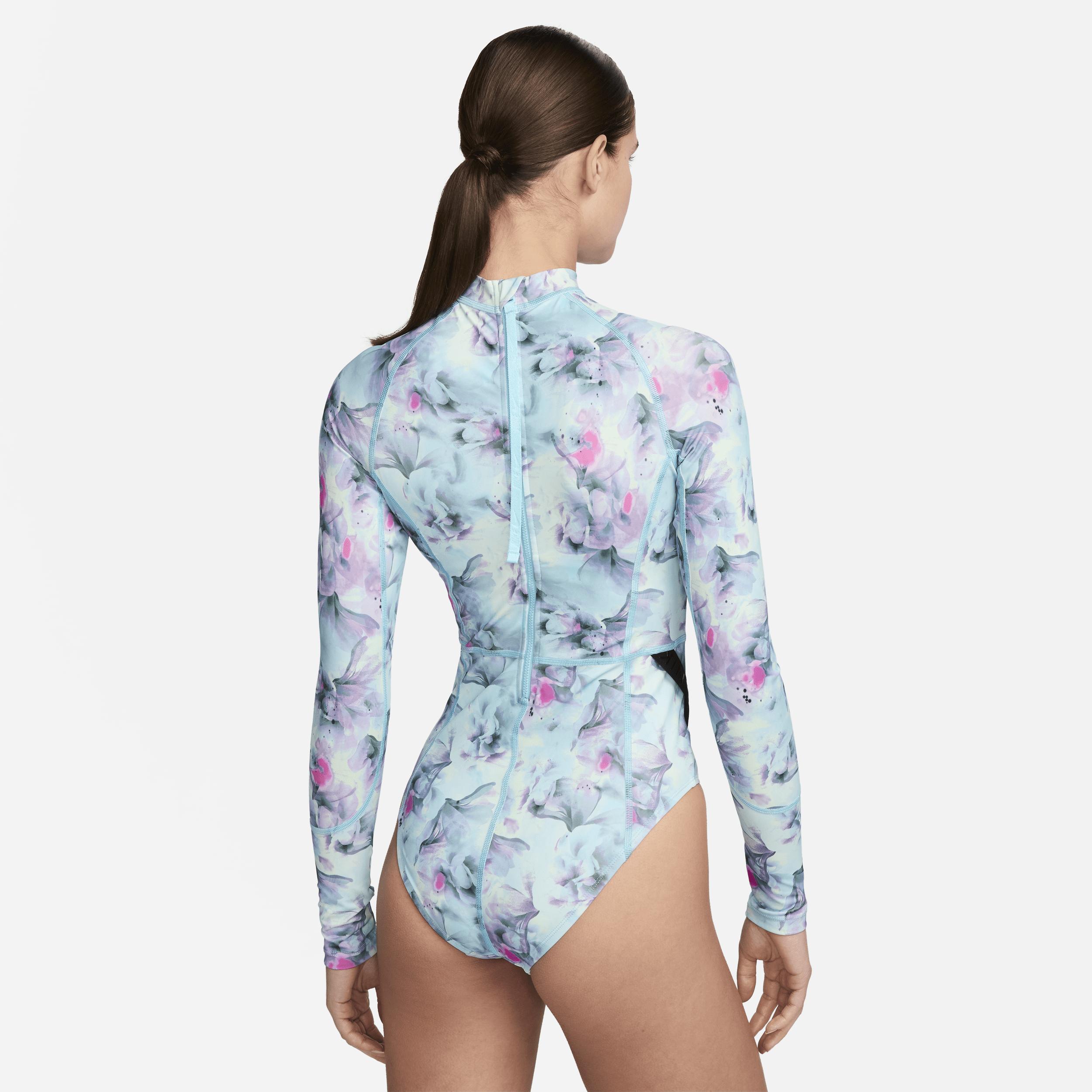 Nike Swim Hydralock Fusion Women's Long-Sleeve One-Piece Swimsuit Product Image
