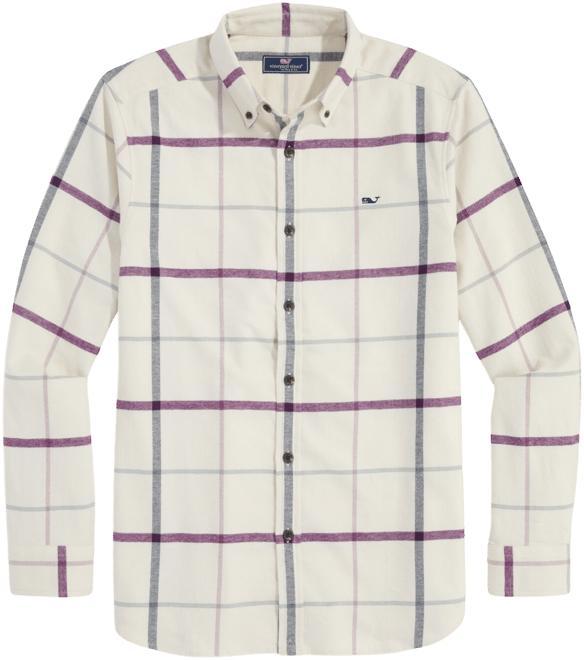 Vineyard Flannel Plaid Shirt Product Image