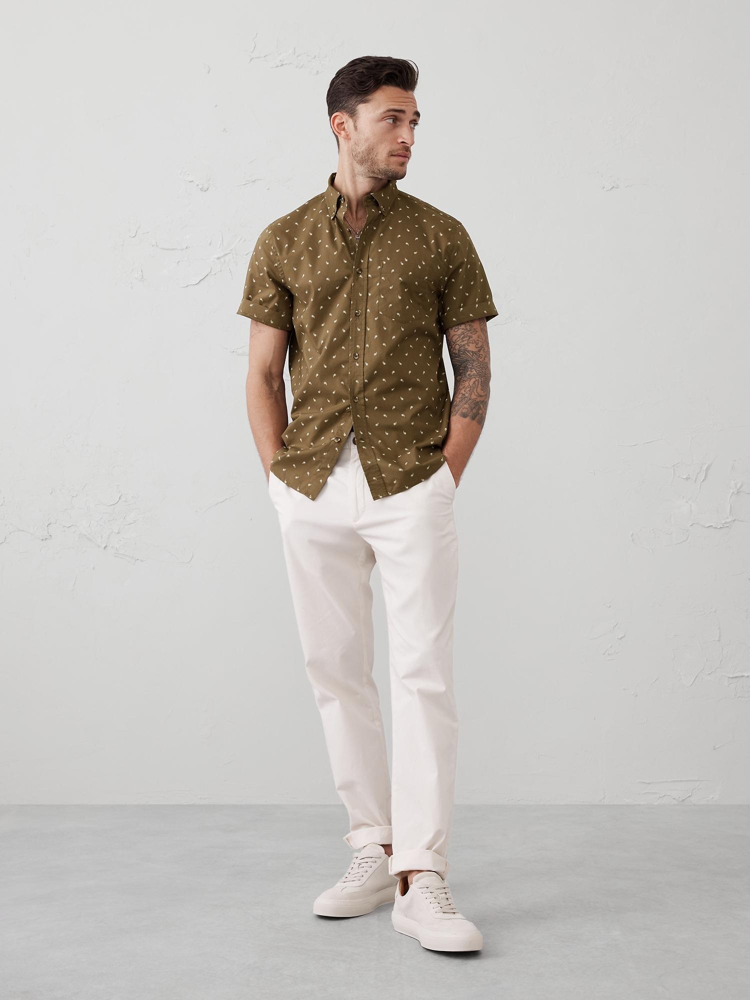 Slim Softwash Cotton Shirt Product Image