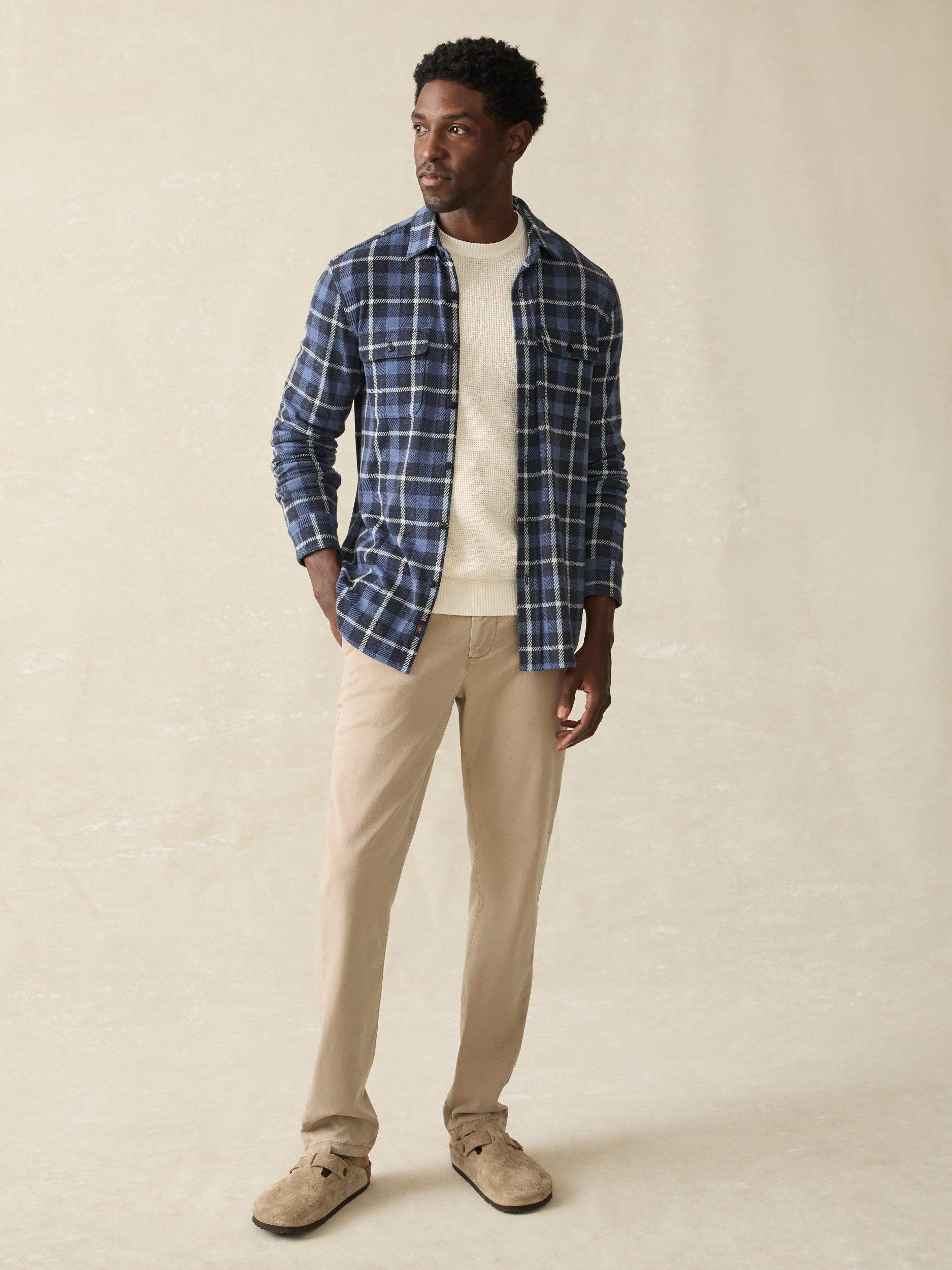 Legend™ Sweater Shirt - Blue Winds Plaid Male Product Image