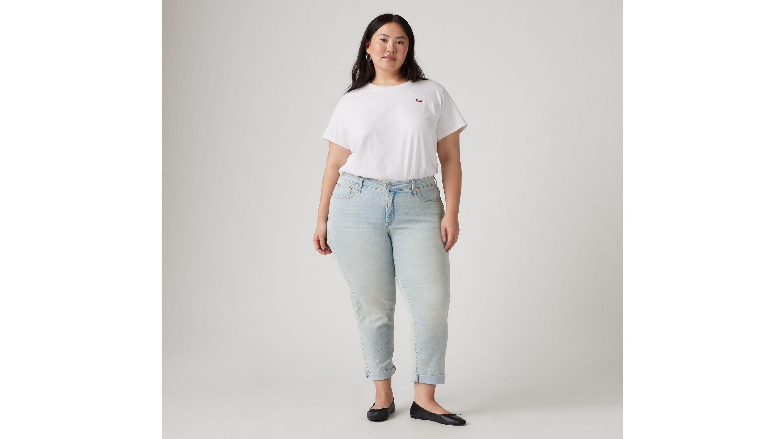 Boyfriend Mid-Rise Women's Jeans (Plus Size) Product Image