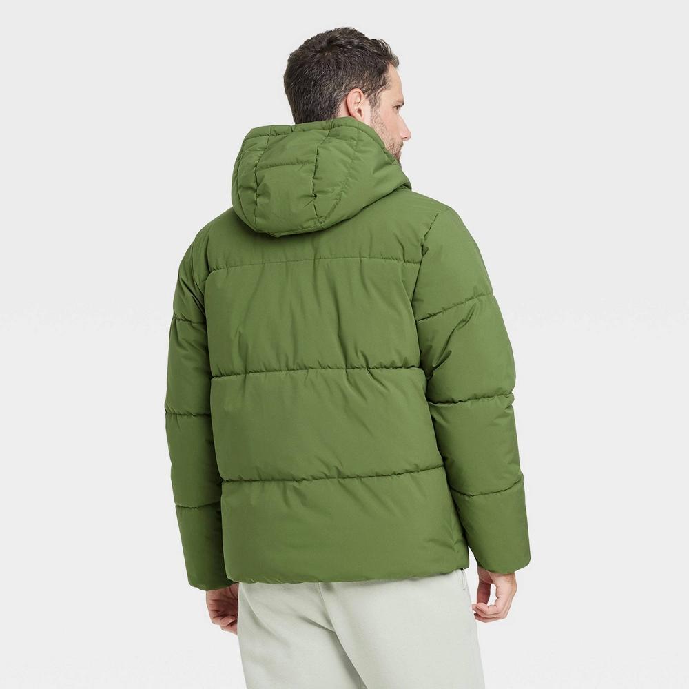 Mens Heavy Puffer Jacket - All In Motion L Product Image