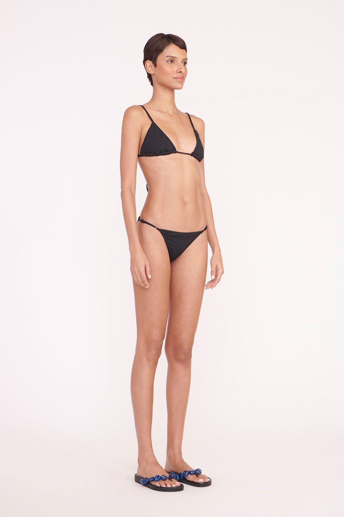 ALEXIS TRIANGLE TOP | BLACK Product Image
