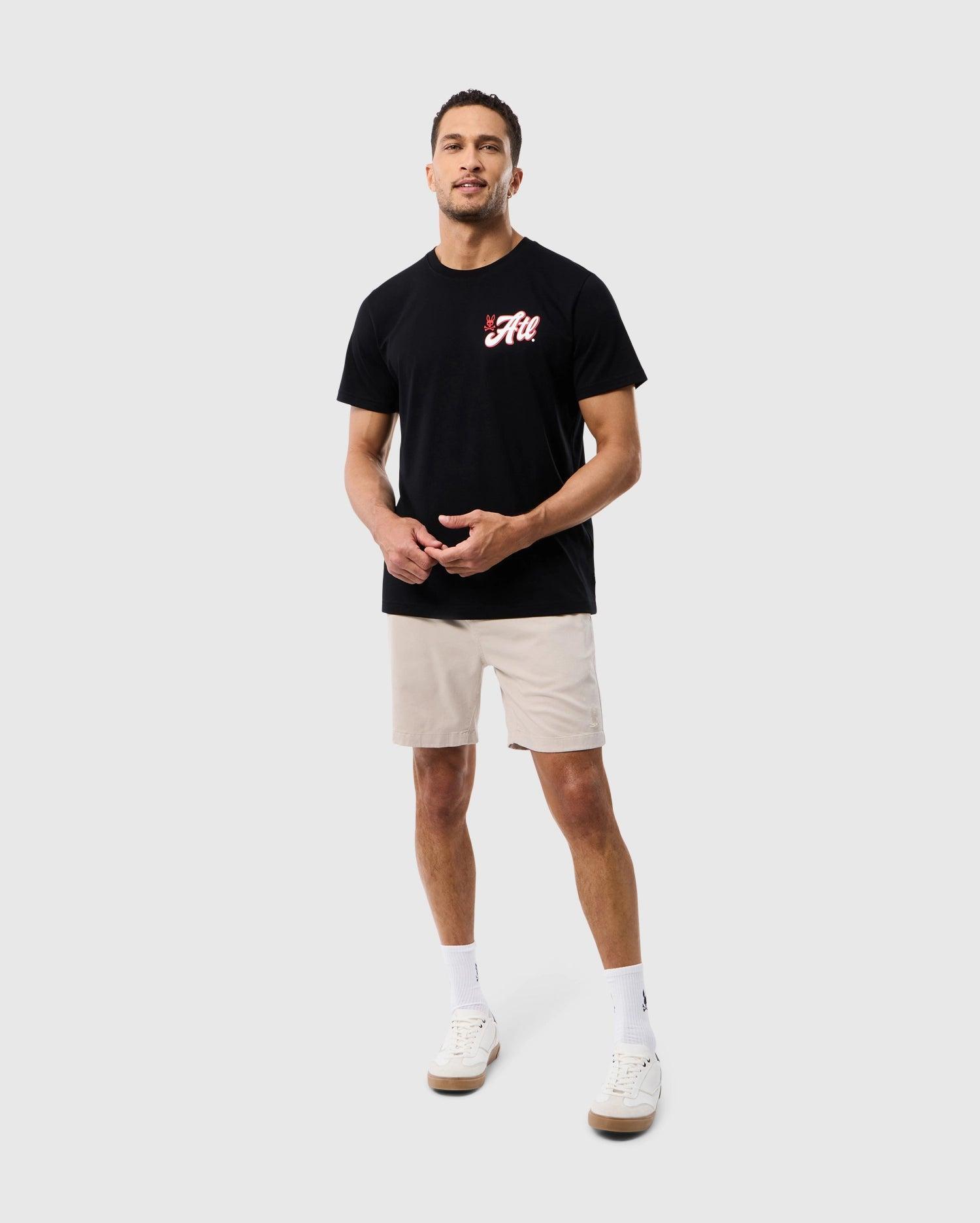 Men's Atlanta City Tee 001 BLACK / XXS - 2 Product Image