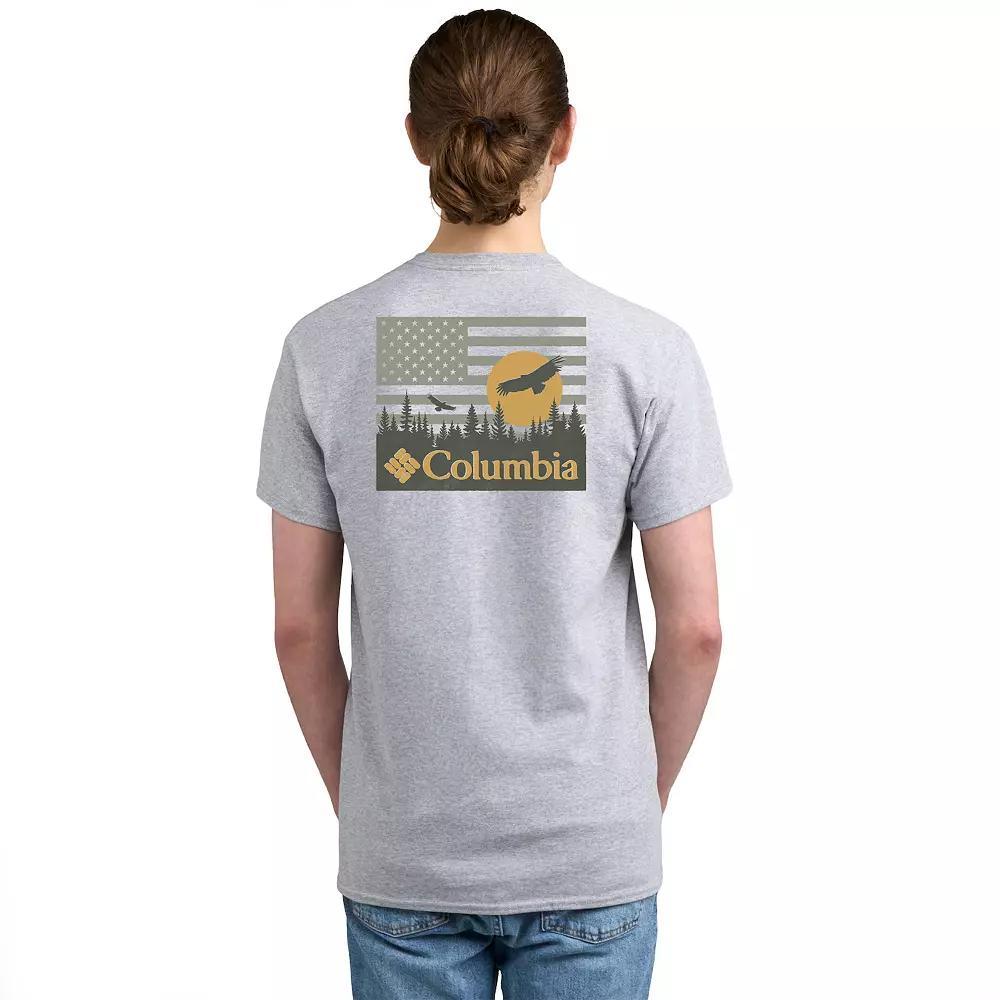 Mens Columbia Short Sleeve Graphic Tee Product Image