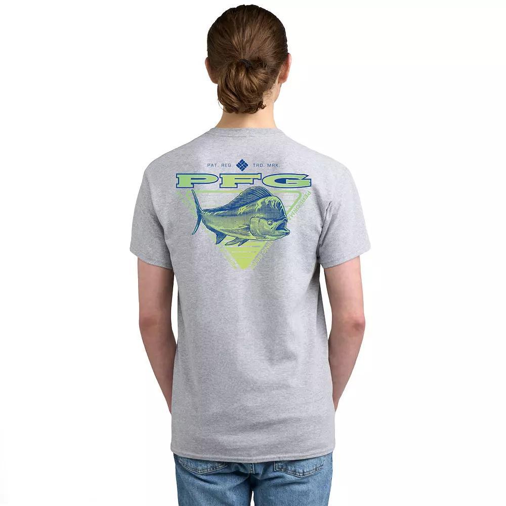 Mens Columbia PFG Performance Fishing Gear Short Sleeve Graphic Tee Product Image