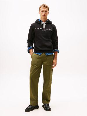 Embroidered Tommy Logo Hoodie Product Image