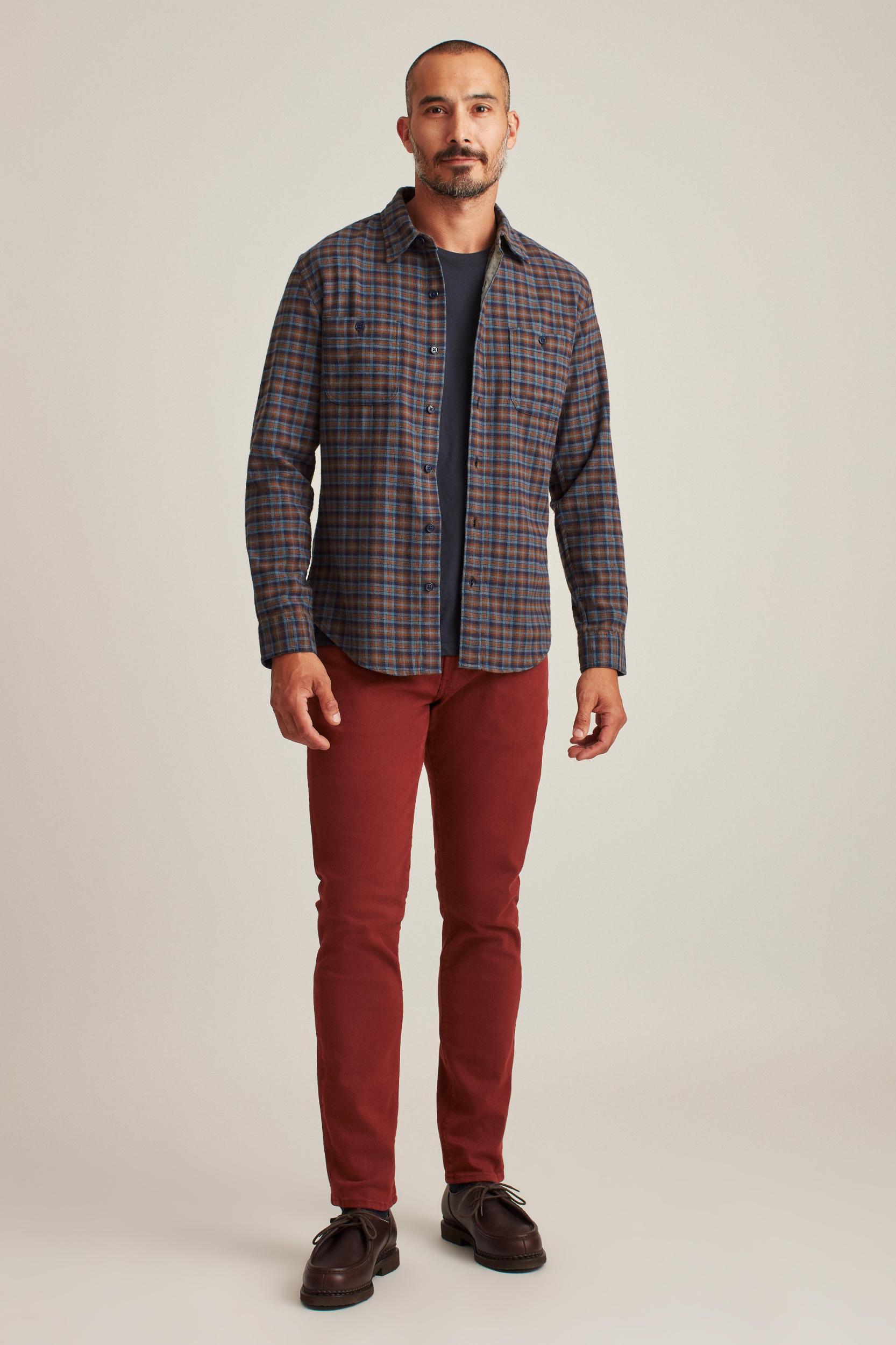 Stretch Flannel Shirt Product Image