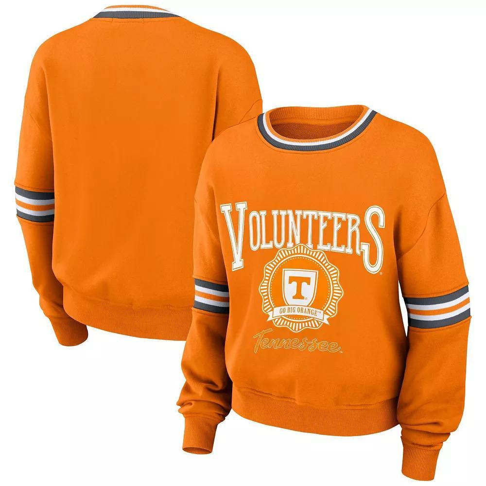 Womens WEAR by Erin Andrews Tennessee Volunteers Vintage Pullover Sweatshirt Product Image