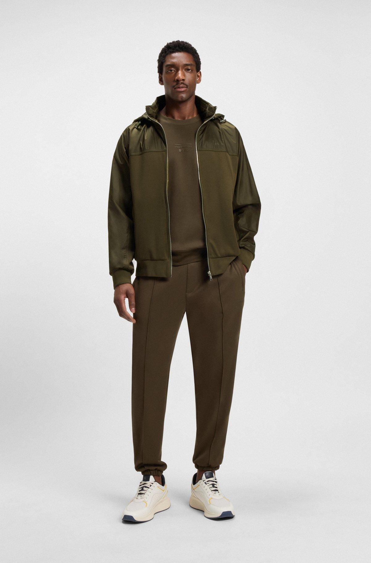 Porsche x BOSS hoodie with two-way zip Product Image