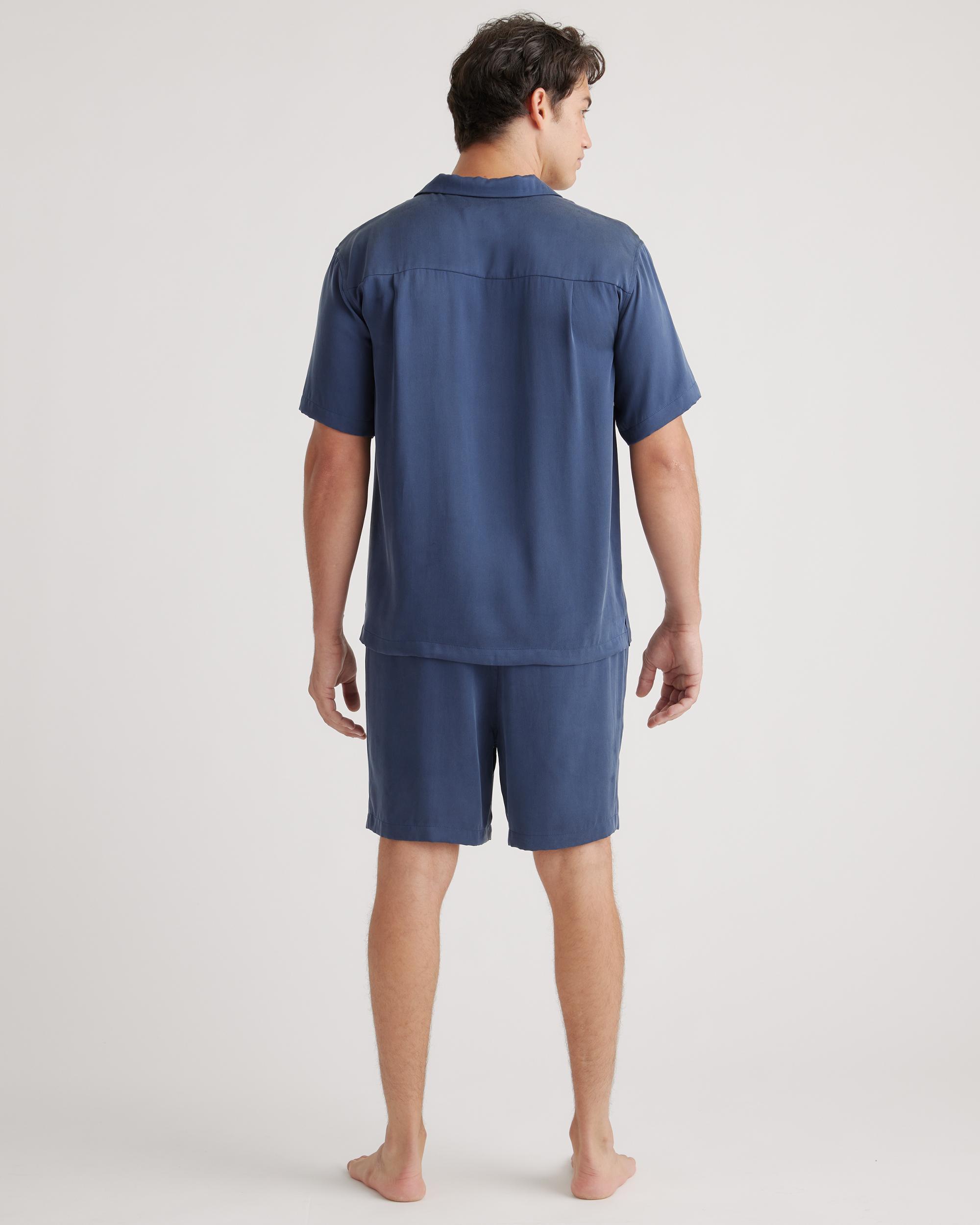 Quince | Men's Button Down Short Set Silk Product Image