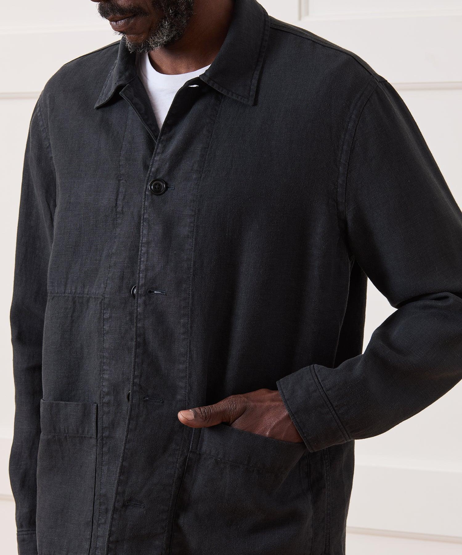 Linen Chore Jacket Product Image