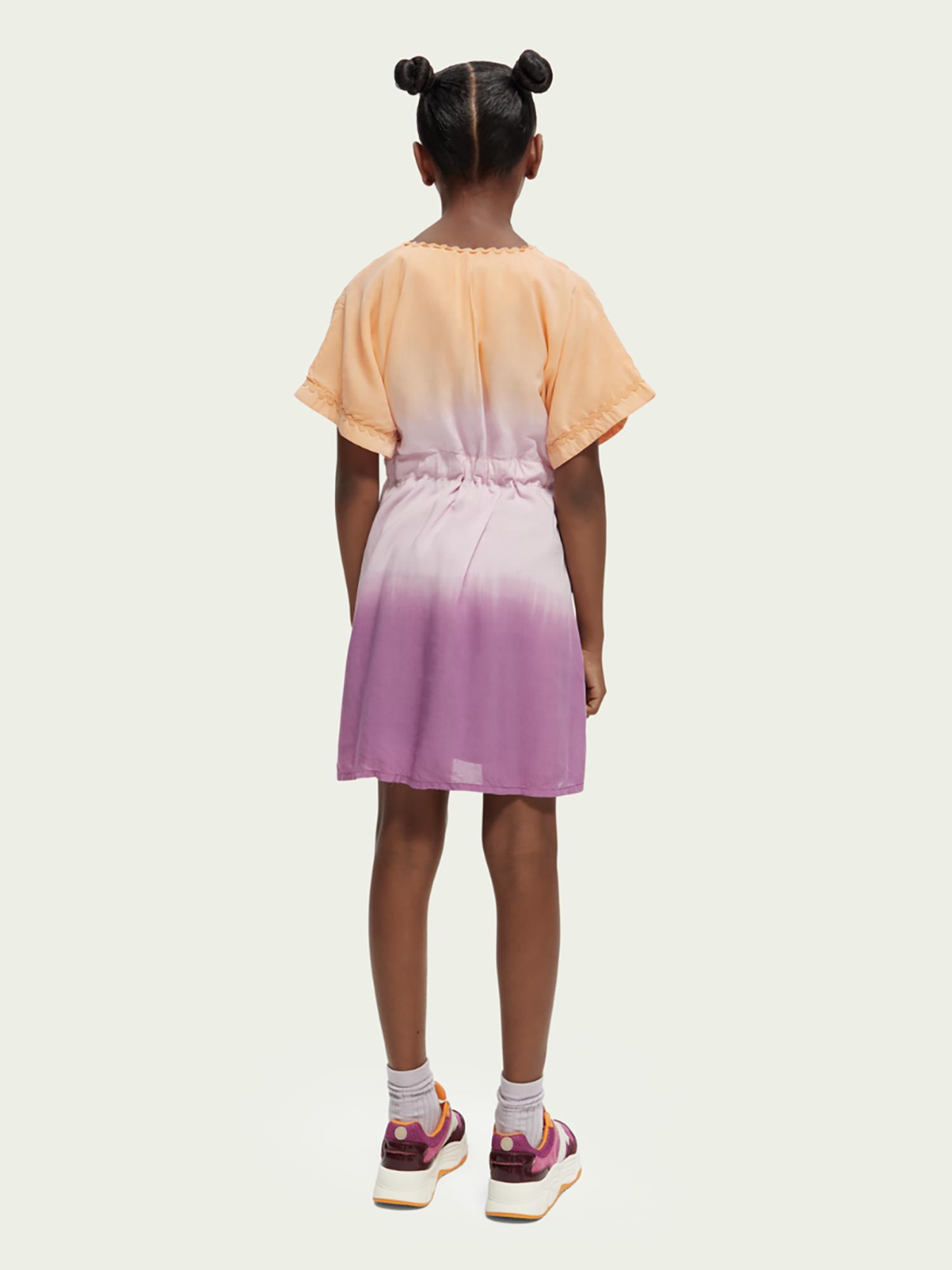 Scotch & Soda Tie-Dye Wrap Kaftan Dress Product Image