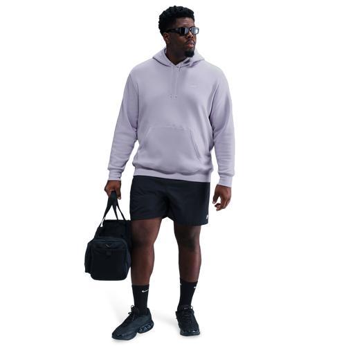 Nike Club Logo Fleece Pullover Hoodie Sweatshirt Mens at Urban Outfitters Product Image
