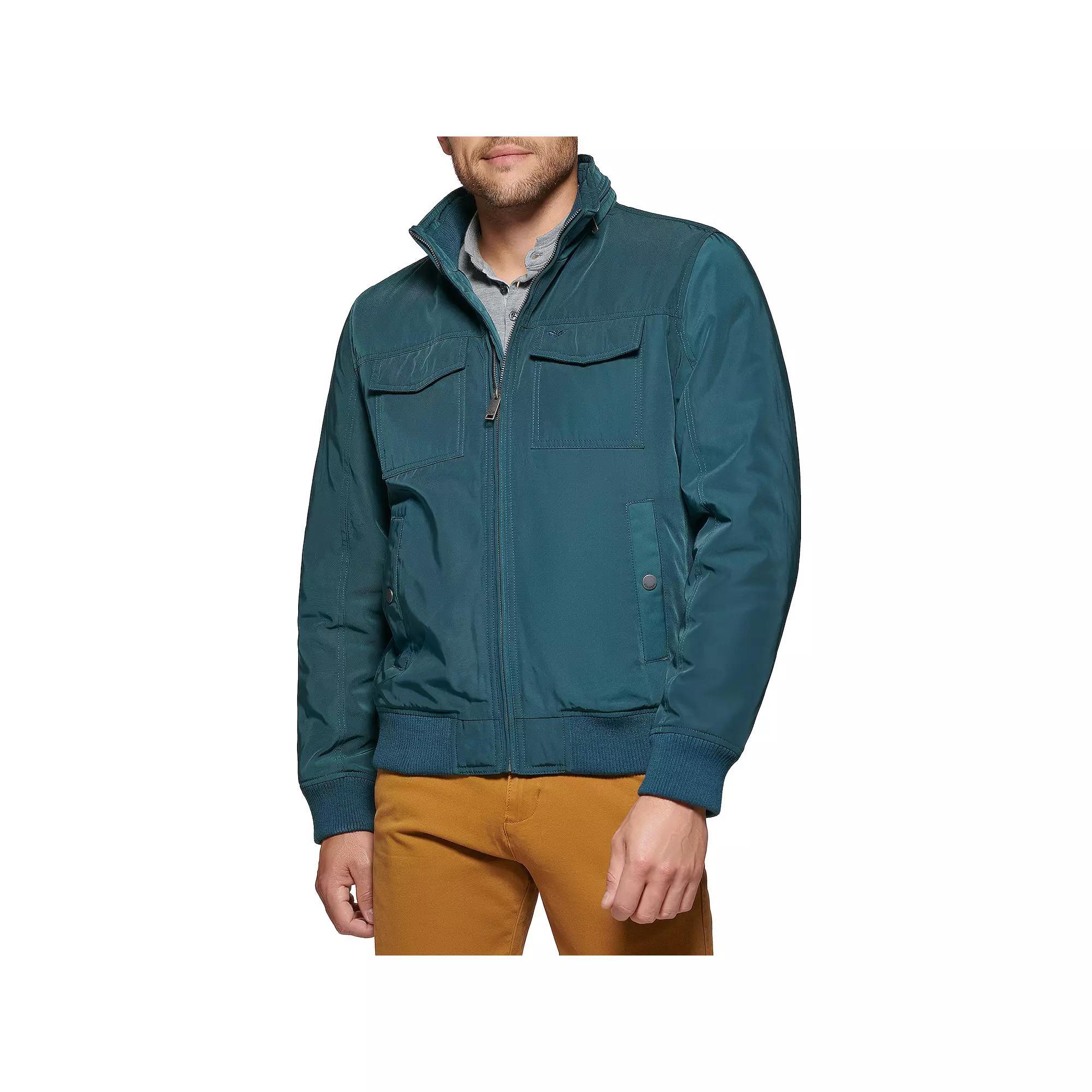 Men's Dockers® 2-Pocket Bomber Jacket, Size: XXL, Green Product Image